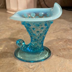 Fenton hobnail aqua blue